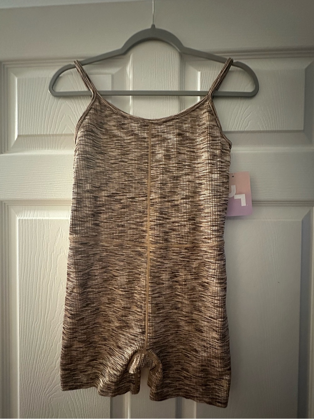 JoyLab Bodysuit Brown & White Size Medium NWT